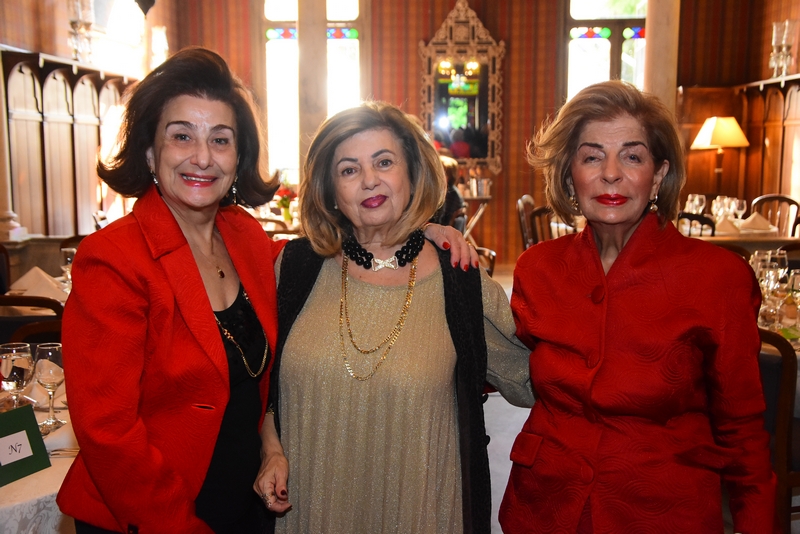 Young Women Christian Association lunch at Villa Linda Sursock